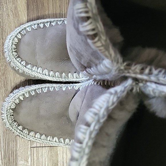 Gray 40cm Tall Mou Boots - Picture 8 of 11